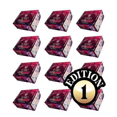 VCard Set 3: Divine Chaos First Edition Booster Box Master Case (12 Booster Boxes)