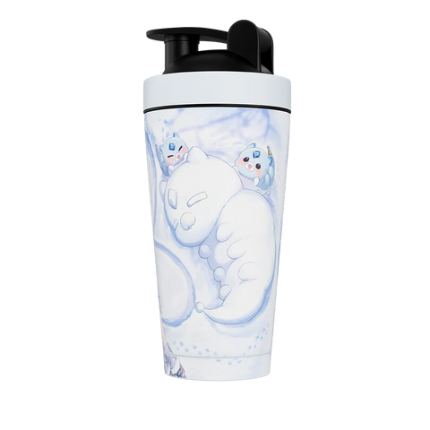 Waifu Cups x AmaLee: Snow Bunny Metal Shaker