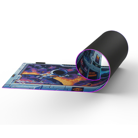 PIXEL CUPS : Astro Lounge RGB Mousepad