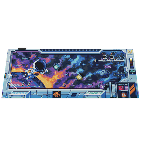 PIXEL CUPS : Astro Lounge RGB Mousepad
