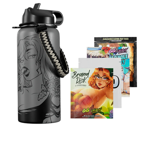 Waifu Jugs x PaymoneyWubby: Linework Metal Jug