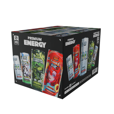GG® Sugar Free Premium Energy - Variety Pack (12 Cans)