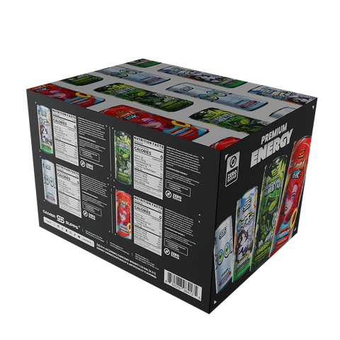 GG® Sugar Free Premium Energy - Variety Pack (12 Cans)