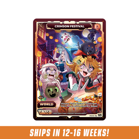 Crimson Festival: VCard Promo Card