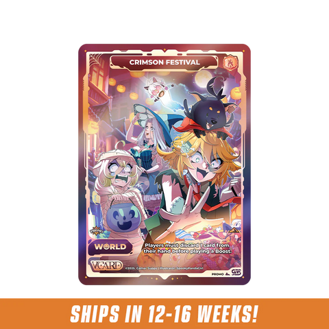 Crimson Festival: VCard Promo Card