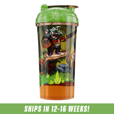 PIXEL CUPS x Emongg: Meowdle Earth
