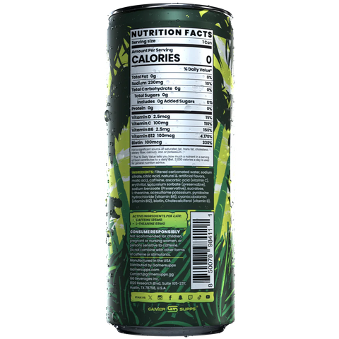 GG® Sugar Free Premium Energy - Variety Pack (12 Cans)