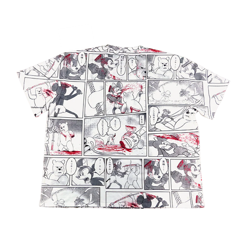 Manga Shirt : Pooh Vs. Steamboat Willie