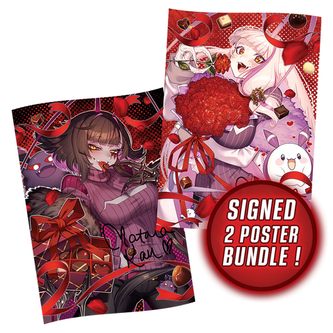 Matara Kan: Signed Valentine's Poster Bundle