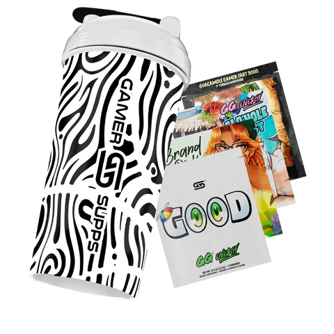 24oz All Over Print Shaker - Zebruh