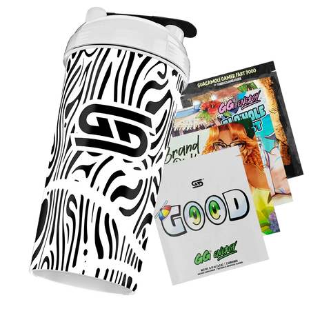24oz All Over Print Shaker - Zebruh