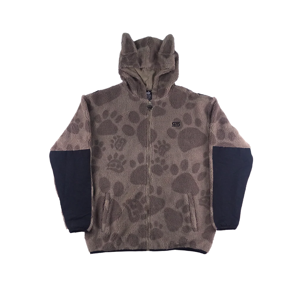 WOOF: Sherpa Full Zip Hoodie