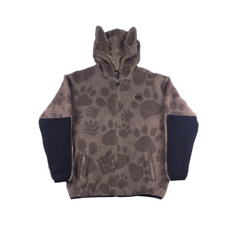WOOF: Sherpa Full Zip Hoodie