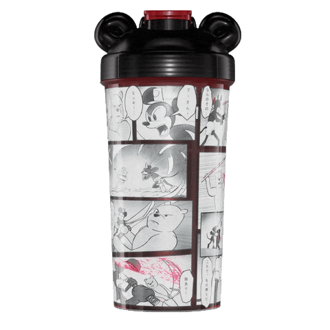 Manga Cups : Pooh Vs. Steamboat Willie