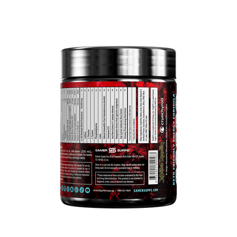 Gamer Supps x Jujutsu Kaisen Cursed Energy - 100 Servings